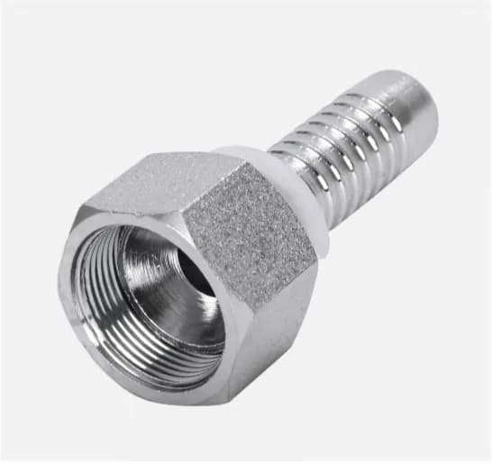 20711 Straight Metric Female 37° Flare Swivel Hose Fitting
