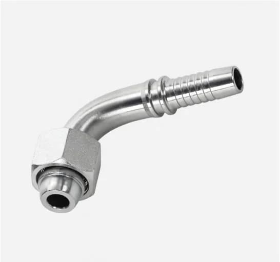 20491C 90° Metric Female 24° Cone Swivel (DKL) Hose Fitting