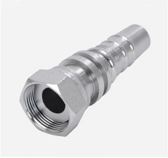 24213 Straight ORFS Female Flat Face Swivel Interlock Hose Fitting