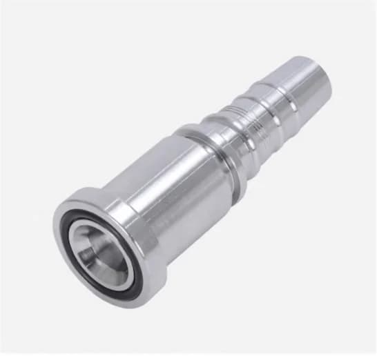 87313/87613 Straight SAE Code 61 (3000 PSI) / Code 62 (6000 PSI) Flange Interlock Hose Fitting