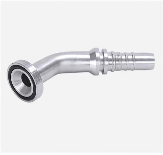 87343/87643 45° SAE Code 61 (3000 PSI) / Code 62 (6000 PSI) Flange Interlock Hose Fitting