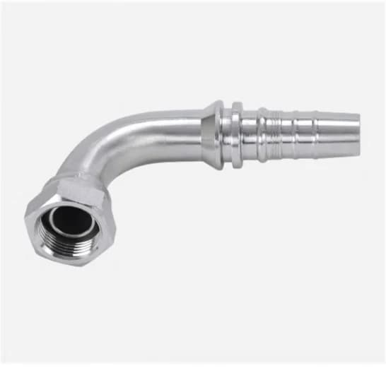 22693 90° BSPP Female 60° Cone Swivel Interlock Hose Fitting