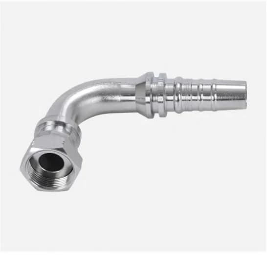 24293 90° ORFS Female Flat Face Swivel Interlock Hose Fitting