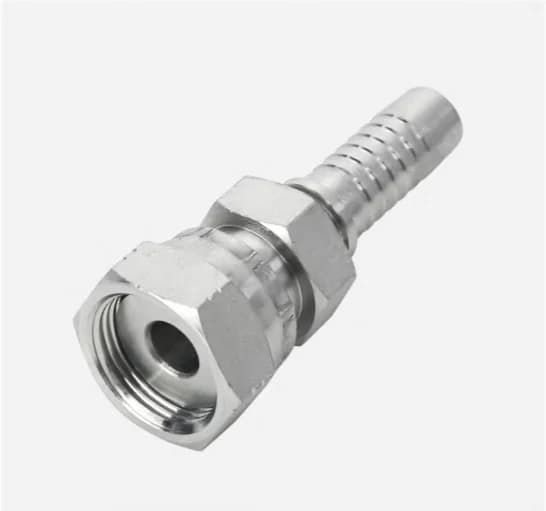 24211D Straight ORFS Female Flat Face Double Hexagon Swivel Hose Fitting