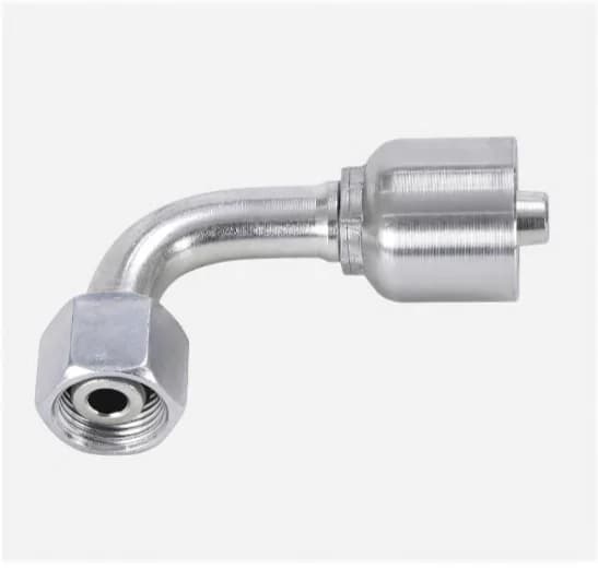 20491RW/20591RW 90° Metric Female 24° Cone Swivel with O-Ring (DKOL / DKOS) One-Piece Hose Fitting