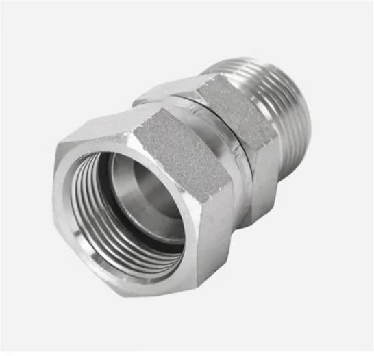 2J Straight JIC Male 37° Flare to JIC Female Swivel 37° Flare