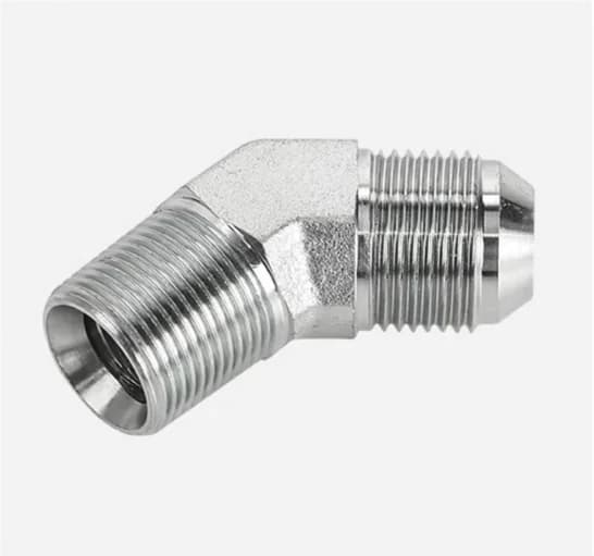 1JN4 45° Elbow JIC Male 37° Flare to NPT Male