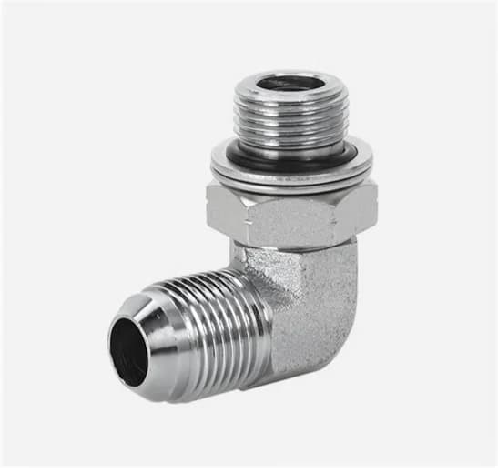 1JG9-OG 90° Elbow JIC Male 37° Flare to BSPP Male Adjustable O-Ring