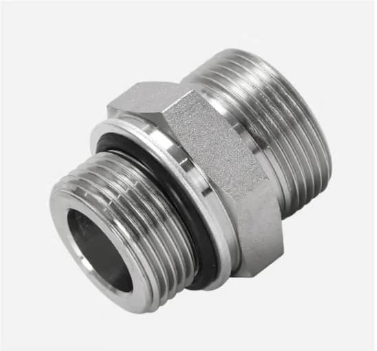 1FG Straight ORFS Male to BSPP Male O-Ring